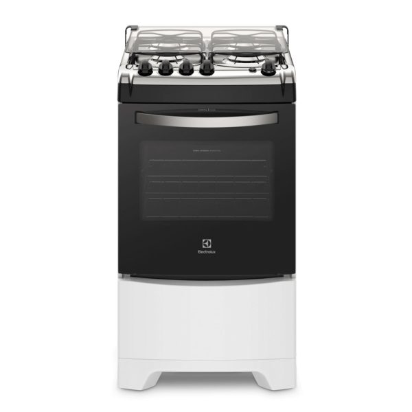 Fogão de Piso Electrolux Branco 4 Bocas 52LBU – Bivolt