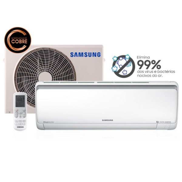 Ar Condicionado Split Samsung Digital Inverter 9.000 Btu/h Frio – 220 Volts