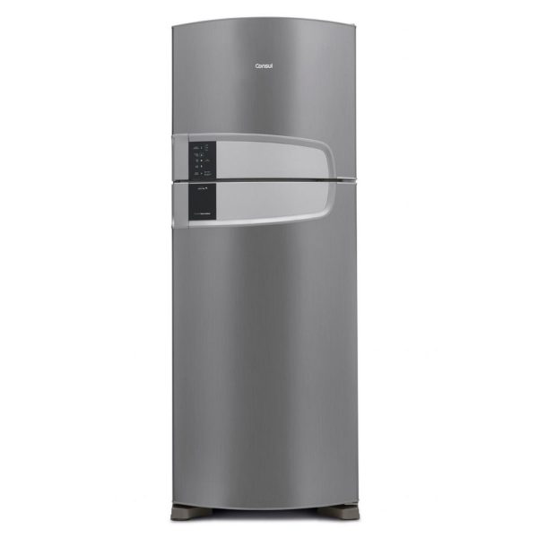 Geladeira Consul Frost Free Duplex 437 Litros CRM55AKANA Inox – 127 Volts