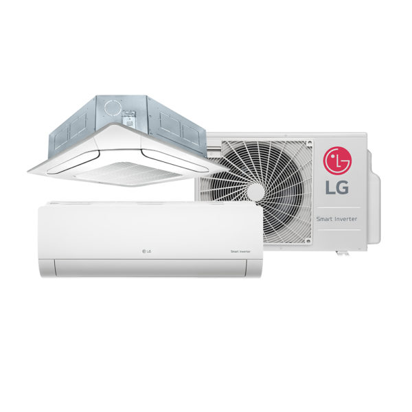 Ar Condicionado Multi Split Inverter LG 1x9.000 e Cassete 1x9.000 BTU/h Quente Frio - 220 Volts - Image 2
