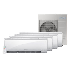 Ar Condicionado Multi Split Inverter Samsung 3x9.000, 1x12.000 e 1x18.000 BTU/h Quente e Frio - 220 volts