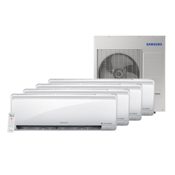 Ar Condicionado Multi Split Inverter Samsung 1x9.000 e 2x12.000 BTU/h Quente e Frio - 220 volts