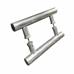 Puxador Duplo Tubular 30cm Redondo