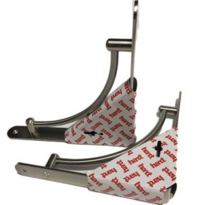 Suporte prateleira Rondo Line cromado